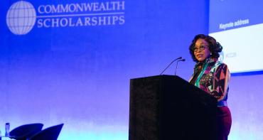 SG Botchwey at Commonwealth Scholarships
